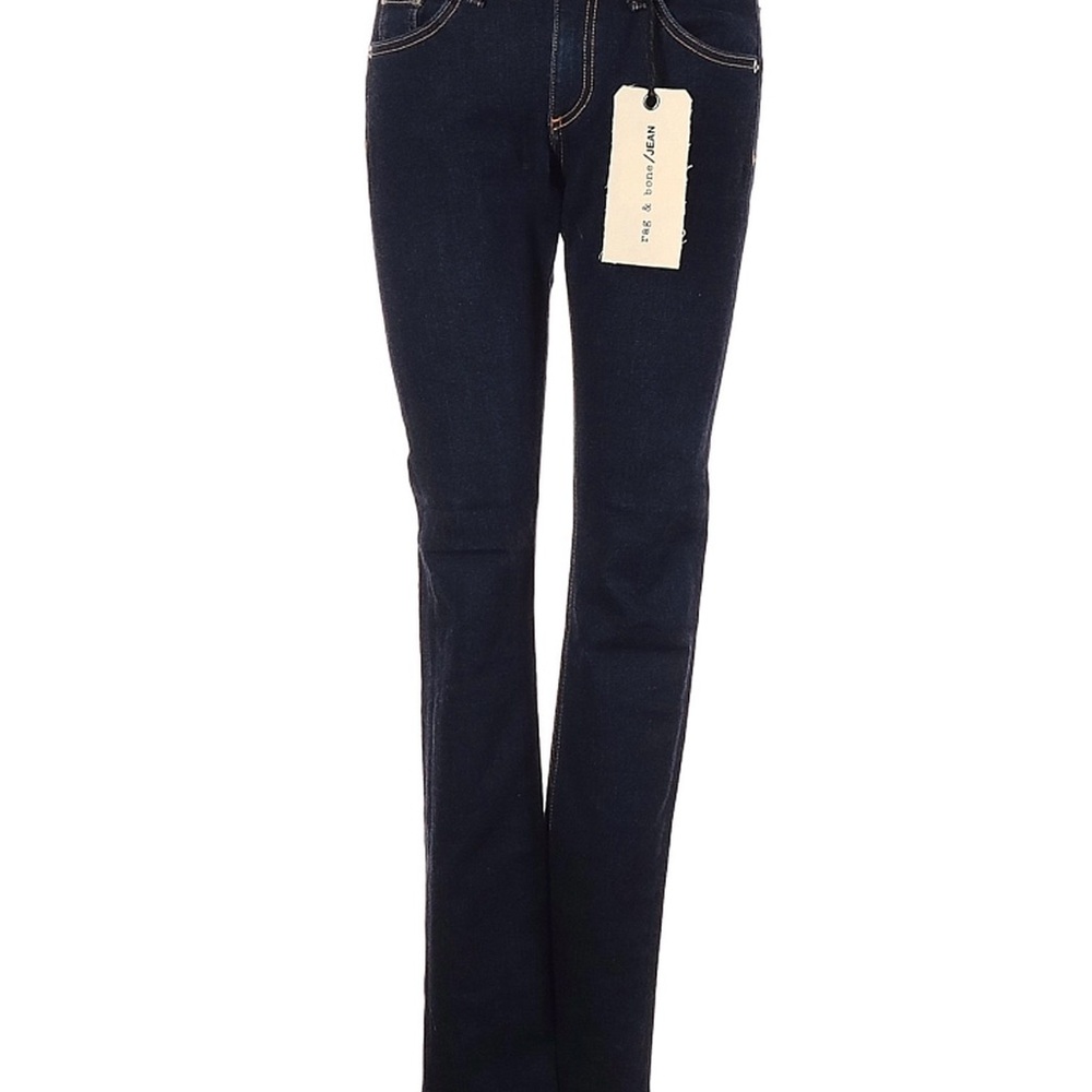 rag & bone Dark Indigo Boot Cut Jeans